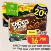 Promo Harga Choco Mania Choco Chip Cookies/Choco Mania Choco Mania Delicio Classic Cookies   - Superindo