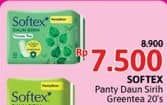 Promo Harga Softex Pantyliner Daun Sirih Green Tea Regular 20 pcs - Alfamidi