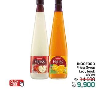 Promo Harga Freiss Syrup Squash Lychee, Orange 500 ml - LotteMart
