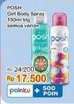 Promo Harga Posh Perfumed Body Spray All Variants 150 ml - Indomaret
