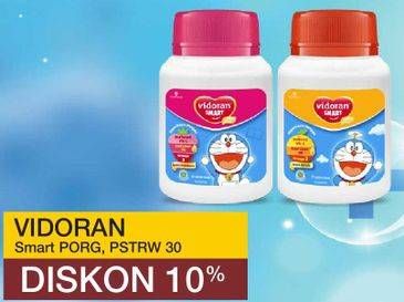 Promo Harga VIDORAN Smart Vitamin All Variants 30 pcs - Yogya