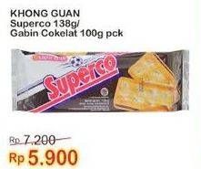 KHONG GUAN Superco 138 g/ Gabin Cokelat 100 g