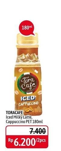 Promo Harga Torabika Toracafe Iced Drink Cappuccino, Milky Latte 180 ml - Alfamidi