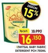 Promo Harga ZWITSAL Baby Fabric Detergent 750 ml - Superindo