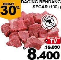 Promo Harga Daging Rendang Sapi per 100 gr - Giant