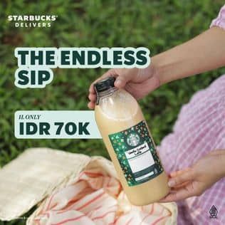 Promo Harga The Endless Sip  - Starbucks