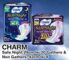 Promo Harga Charm Safe Night Wing 29cm, Gathers 42cm 8 pcs - Yogya