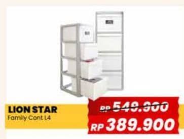 Promo Harga Lion Star Family Container L4  - Yogya