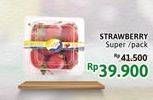 Promo Harga Strawberry Super  - Alfamidi