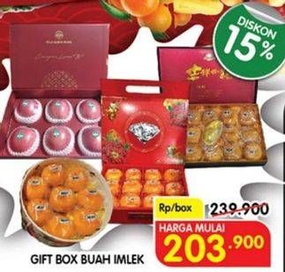 Promo Harga Aneka Buah Gift Pack  - Superindo