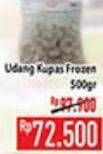 Promo Harga Udang Kupas Frozen 500 gr - Hypermart