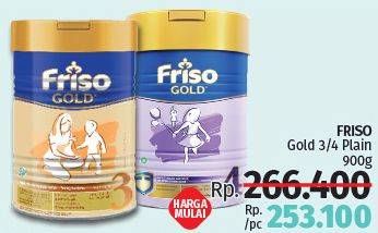 Promo Harga FRISO Gold 3/4  - LotteMart