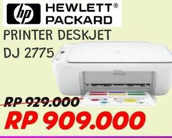 Promo Harga HP DeskJet Ink Advantage 2775 All-in-One Printer  - Courts