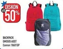 Promo Harga Cannon Backpack 18601SP  - Hypermart