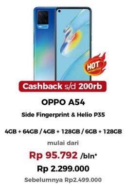 Promo Harga OPPO A54  - Erafone