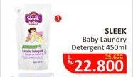 Promo Harga SLEEK Baby Laundry Detergent 450 ml - Alfamidi