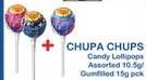 Promo Harga CHUPA CHUPS Lollipop Candy Gumfilled, Assorted 10 gr - Indomaret