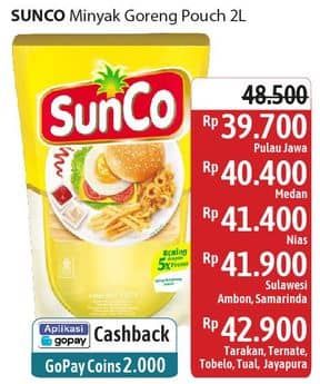 Promo Harga Sunco Minyak Goreng 2000 ml - Alfamidi