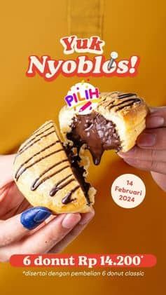 Promo Harga Yuk Nyoblos  - Dunkin Donuts