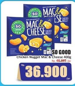 Promo Harga So Good Chicken Nugget Mac Cheese 400 gr - Hari Hari