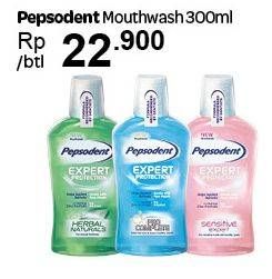 Promo Harga PEPSODENT Mouthwash 300 ml - Carrefour