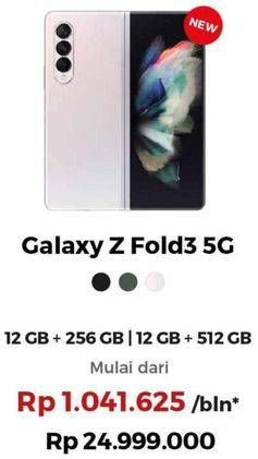 Promo Harga SAMSUNG Galaxy Z Fold3 5G  - Erafone