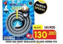 Promo Harga WINN GAS Paket Regulator W298M  - Superindo