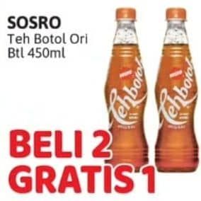 Promo Harga Sosro Teh Botol Original 450 ml - Alfamidi