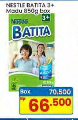 Promo Harga Dancow Batita Susu Pertumbuhan Madu 850 gr - Indomaret