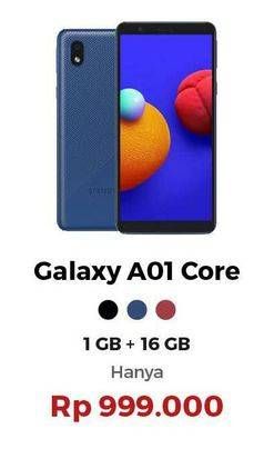 Promo Harga SAMSUNG Galaxy A01 Core 1GB 16GB  - Erafone