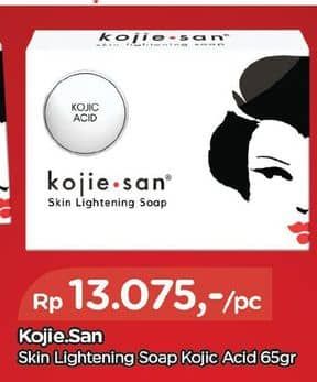 Promo Harga Kojie San Skin Lightening Soap Kojic Acid Soap 65 gr - TIP TOP