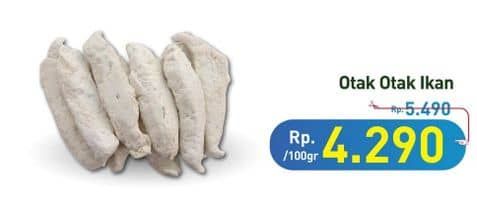 Promo Harga Otak Otak Ikan Curah per 100 gr - Hypermart