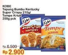 Promo Harga Kobe Tepung Bumbu Super Crispy, Tempe Goreng Kriuk 200 gr - Indomaret