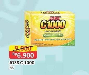 Promo Harga JOSS C1000 Health Supplement 6 sachet - Alfamart