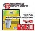 Promo Harga VALUE PLUS Kantong Sampah  - Hypermart