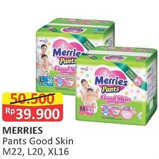 Promo Harga Merries Pants Good Skin M22, L20, XL16  - Alfamart