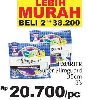 Promo Harga Laurier Super Slimguard Night 35cm 8 pcs - Giant