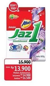 Promo Harga ATTACK Jaz1 Detergent Powder 850gr/ 900gr  - Alfamidi