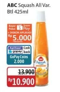 Harga ABC Syrup Squash Delight Nanas 425 ml hari ini Sabtu, 27 Jun 2026 ...