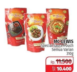 Promo Harga MC LEWIS Saus All Variants 310 gr - Lotte Grosir