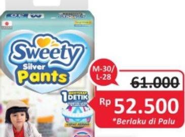 Promo Harga Sweety Silver Pants M30, L28  - Alfamidi