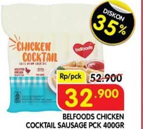 Promo Harga Belfoods Chicken Sausages Cocktail 400 gr - Superindo