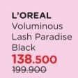 Loreal Voluminous Lash Paradise  Diskon 30%, Harga Promo Rp138.500, Harga Normal Rp199.900