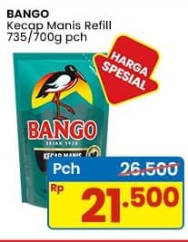 Promo Harga Bango Kecap Manis 700 gr - Indomaret