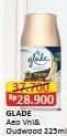 Promo Harga Glade Matic Spray Refill Elegant Vanilla Oud Wood 225 ml - Alfamart
