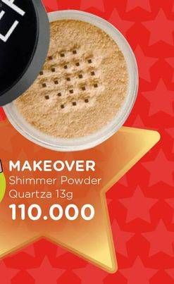 Promo Harga MAKE OVER Shimmering Powder Quartza 13 gr - Watsons