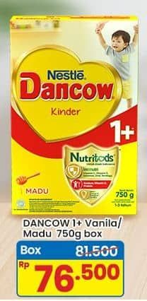 Promo Harga Dancow Nutritods 1+ Madu, Vanila 800 gr - Indomaret