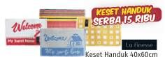Promo Harga LA FINESSE Keset Handuk 40x60 cm  - LotteMart