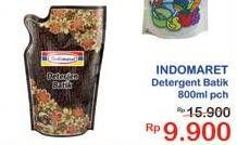 Promo Harga INDOMARET Detergent Cair Batik 800 ml - Indomaret