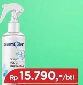 Promo Harga SANITER Fabric Disinfectant Spray 230 ml - TIP TOP